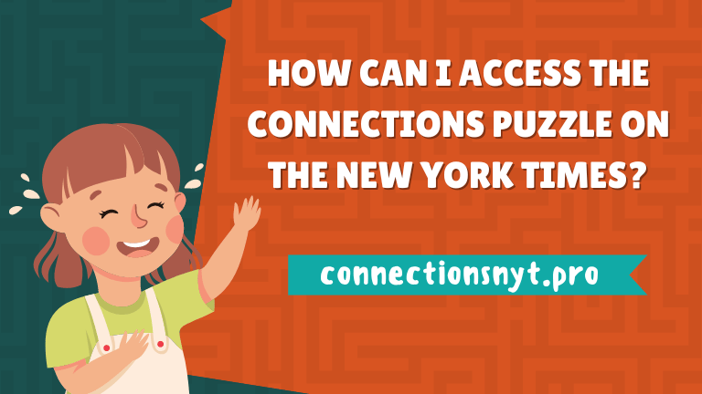 How can I access the Connections puzzle on The New York Times?